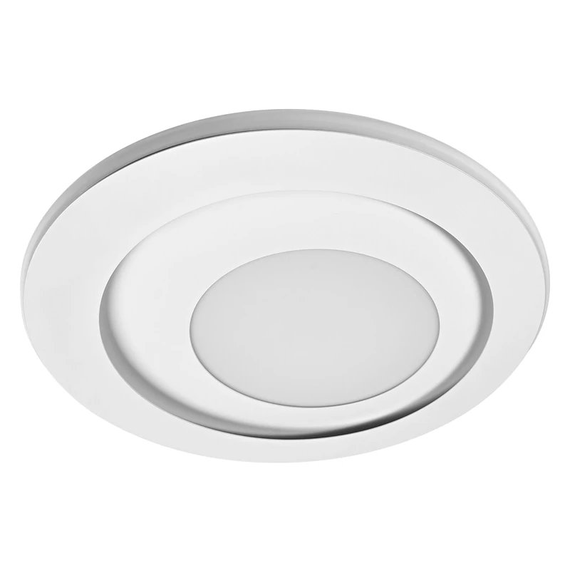 OSRAM ORBIS Spiral RD CL LED Ceiling Light 400mm, White, 27W, 3000lm, Warm White Light Color, Effective indirect and Direct Light Distribution, Long Life, Round, IP20, 3000K.