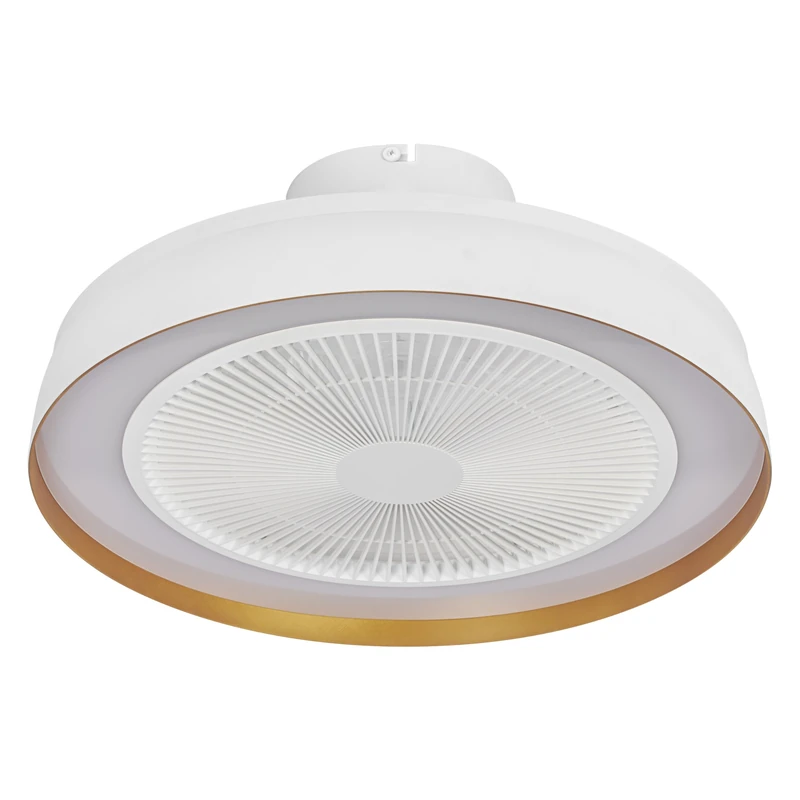 OSRAM Ceiling Fan 480mm, 49W LED dimmable, DC Motor 6 speeds, Remote Control Timer, 1900 m³/h, 13-20m²