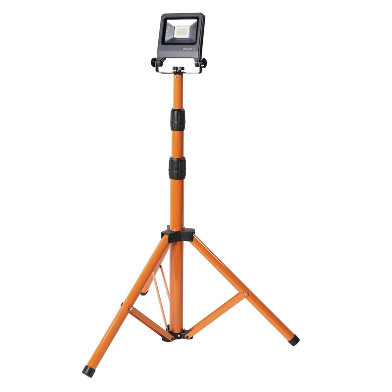 OSRAM LED Work Light Tripod 1x20W 840, 4000K Cool White, 1700 lm, IP65, Height Adjustable 1.8m, 360°