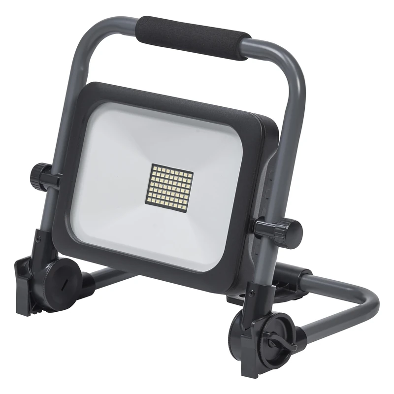 OSRAM VAL BAT LED worklight, Dark Gray/Black, 30W, 3000lm, Cold White Light Color, Battery Powered, USB Charging Function Thanks to Integrated Power Bank, Portable, IP54, 6500K.