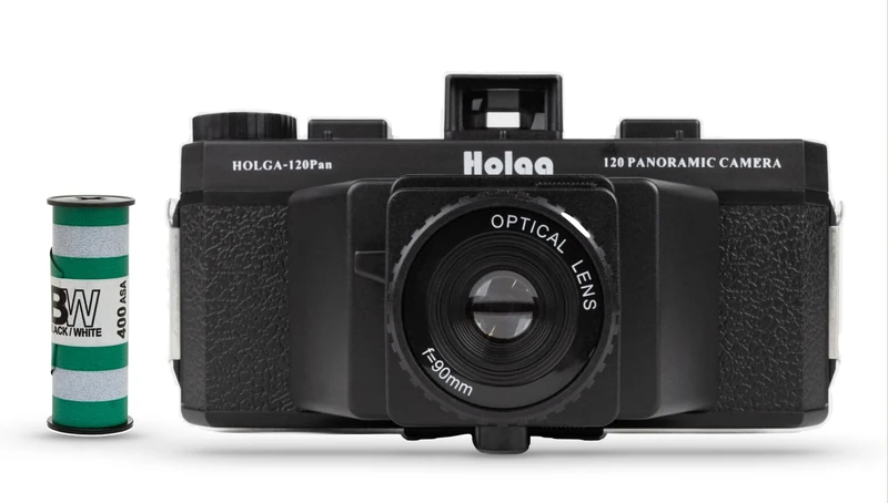 Anton & Holga 120N Pan 6x12 Medium Format Panorama Set Including B+W Film