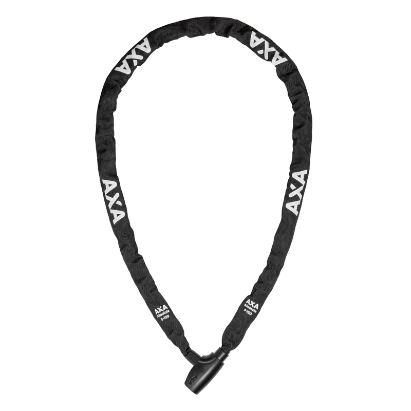 AXA 59051595KS Absolute 5-150 Chain Lock, Black, 150 cm