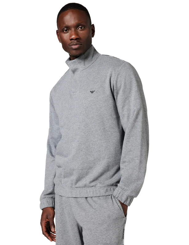 Emporio Armani Men's TERRY SWEATSHIRT Grey L