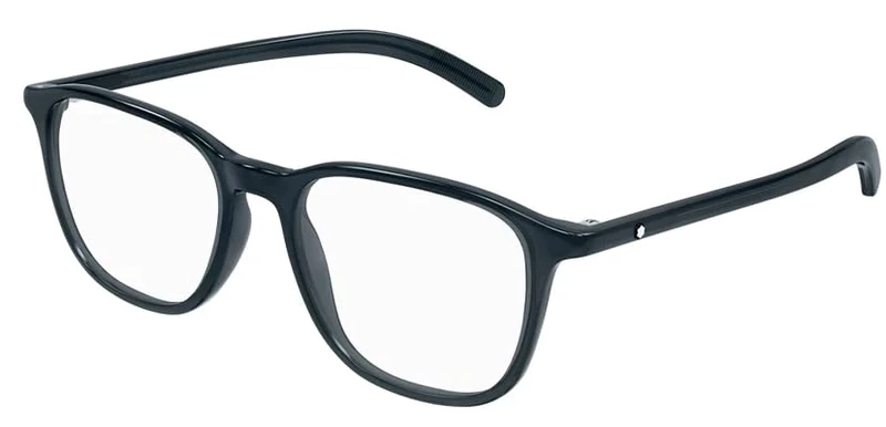 MONTBLANC Eyeglasses Grey-grey-transparent/Lens Height: 41,90 Lens Diagonal: 57,40 Shape Description: Rectangular/Squared