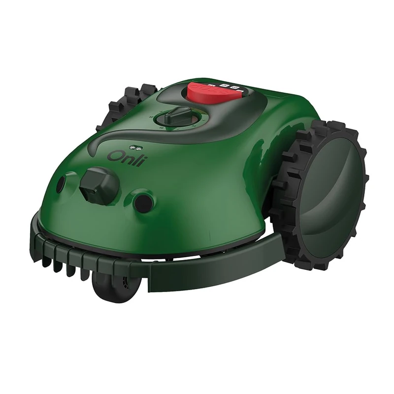 ONLI - ON1008V Camera Robot Lawnmower - Cutting Height 2 to 6 cm, Cutting Width 16 cm, Function without Grass Pickup, Slope 30%