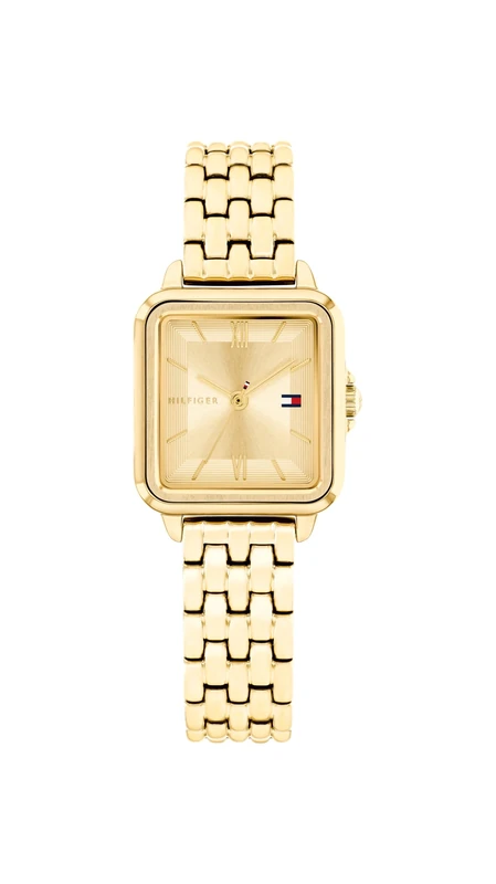 Tommy Hilfiger Three Hand Quartz Movement Watch for Women with Gold Colored Stainless Steel Bracelet - 1782832