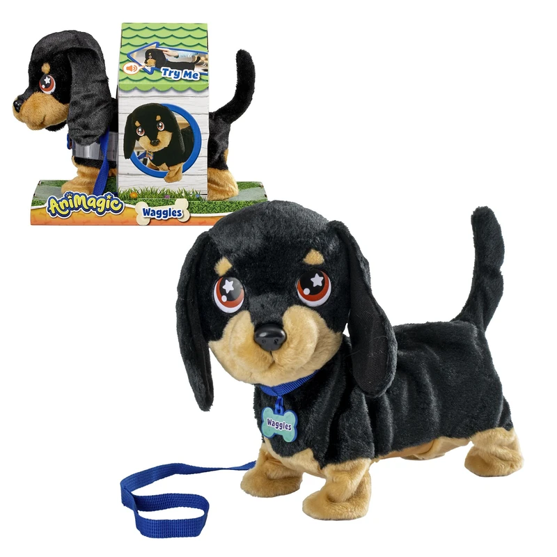 Bizak Animagic Waggles 64559091 Interactive Dachshund Toy