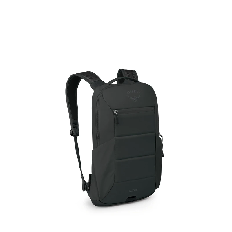 Osprey Ozone Slim Pack - Lightweight Laptop Backpack with AirScape Suspension, Water Bottle Pockets & Slim Travel Design - Fits Most 16" Laptops - Personal Item or Carry-On Compatible, Black