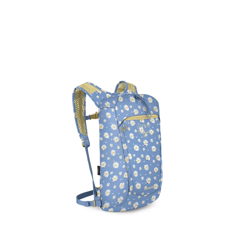 Osprey Unisex's Daylite Cinch Backpack, Daisy Print Sevres Blue, One Size
