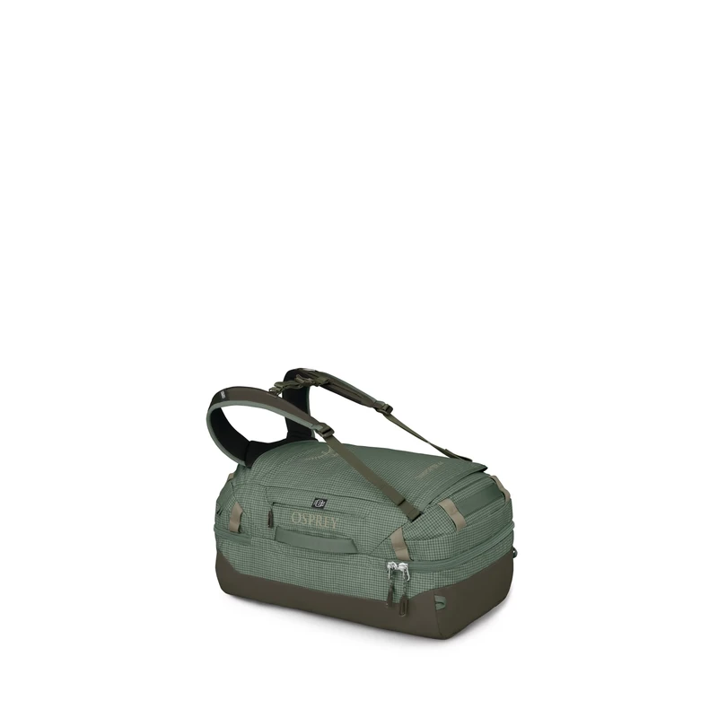 Osprey Transporter 44L Squffel - Durable, Square Split Travel Duffel Bag, Pine Leaf