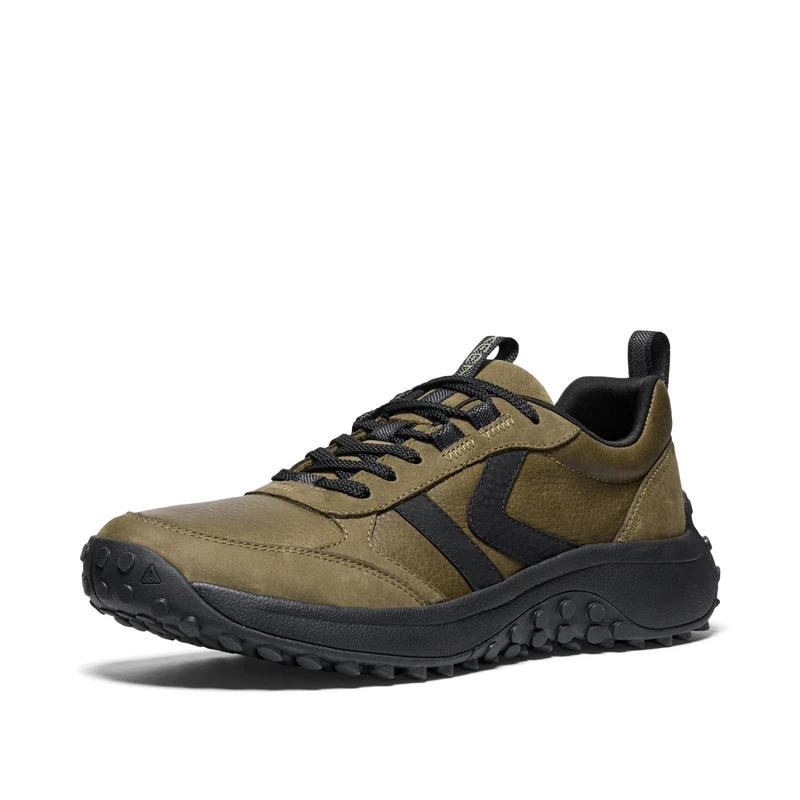 KEEN Men's Ks86 Sneakers, Dark Olive/Black, 9