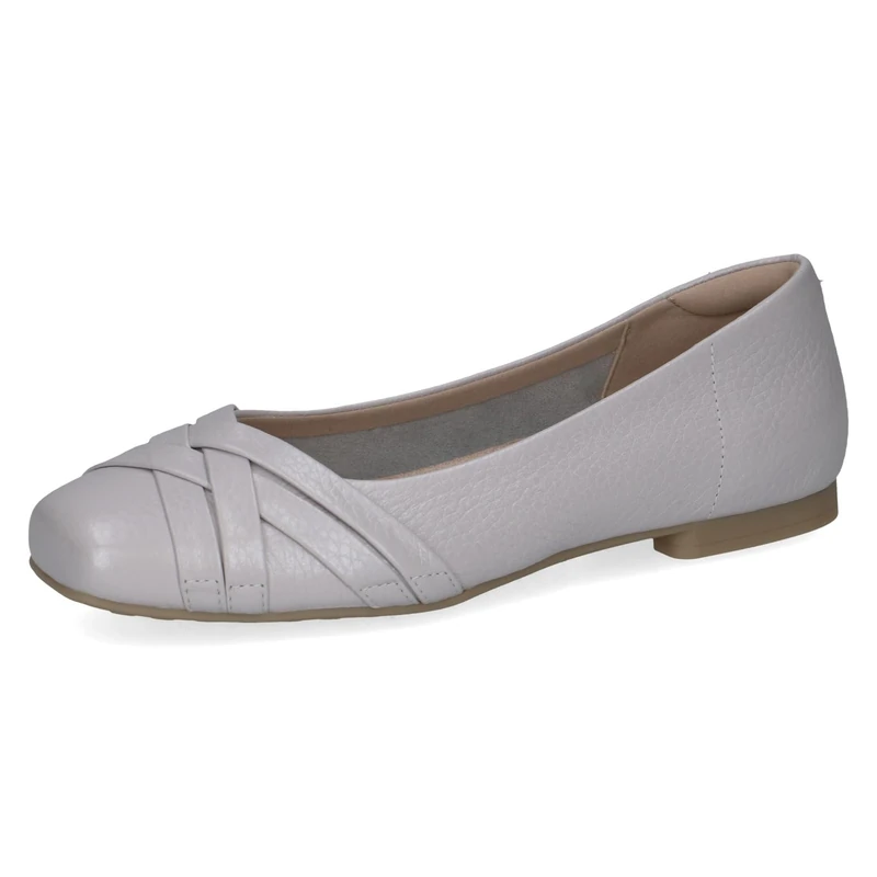 CAPRICE Women's Ballet Flats in Leather, Blue (LT.Blue PE.DEE), 6.5 UK - Image 1