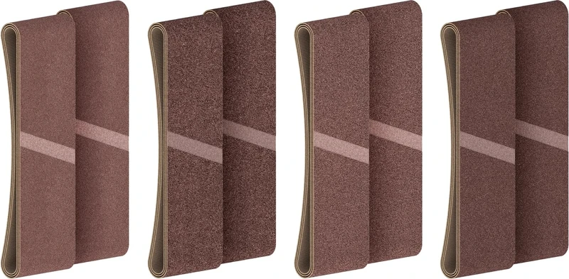 Bosch 20x PRO X440 Sanding Belt for Sanders (for Paint on Wood, Hardwood, Ø mm, Professional Accessory Belt Sander)