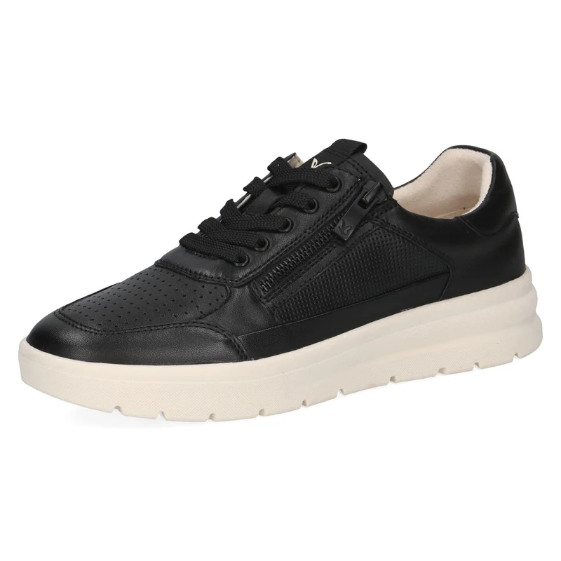 CAPRICE Women's Leather Oxford, Black (Black Nappa), 6.5 UK