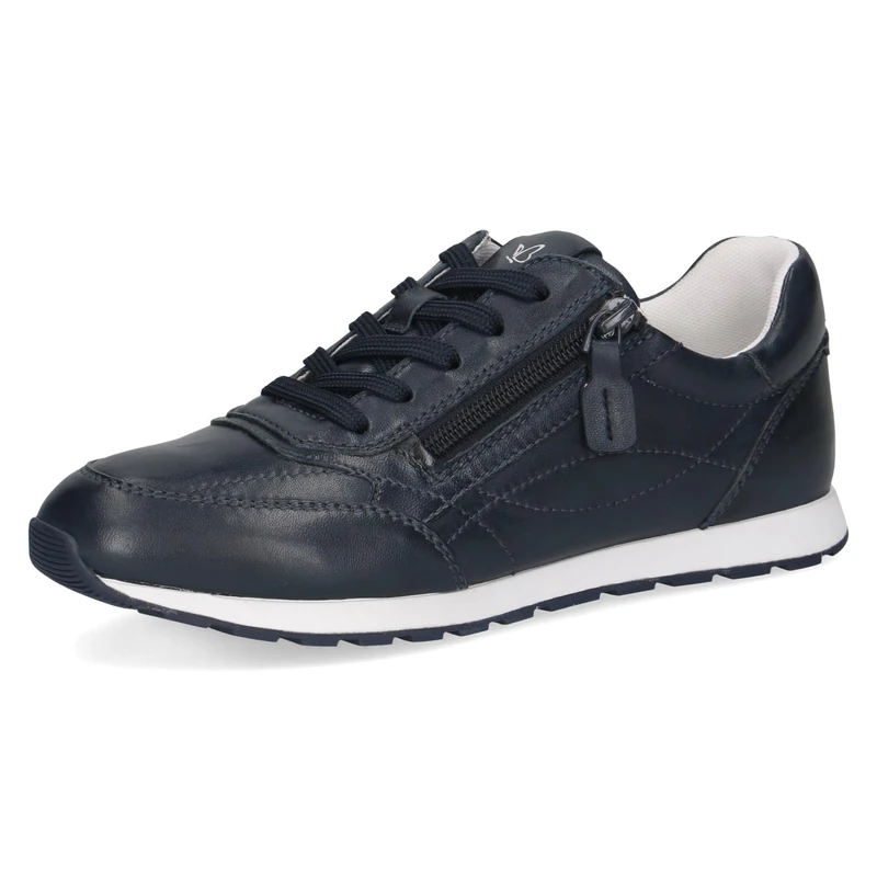 CAPRICE Women's Leather Sneakers, Blue (Ocean SOFTNAP.), 5 UK - Image 1