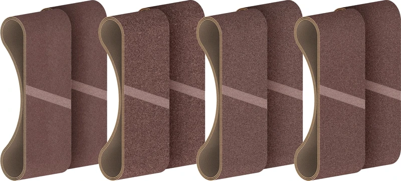 Bosch 20x PRO X440 Sanding Belt for Sanders (for Paint on Wood, Hardwood, Ø mm, Professional Accessory Belt Sander)