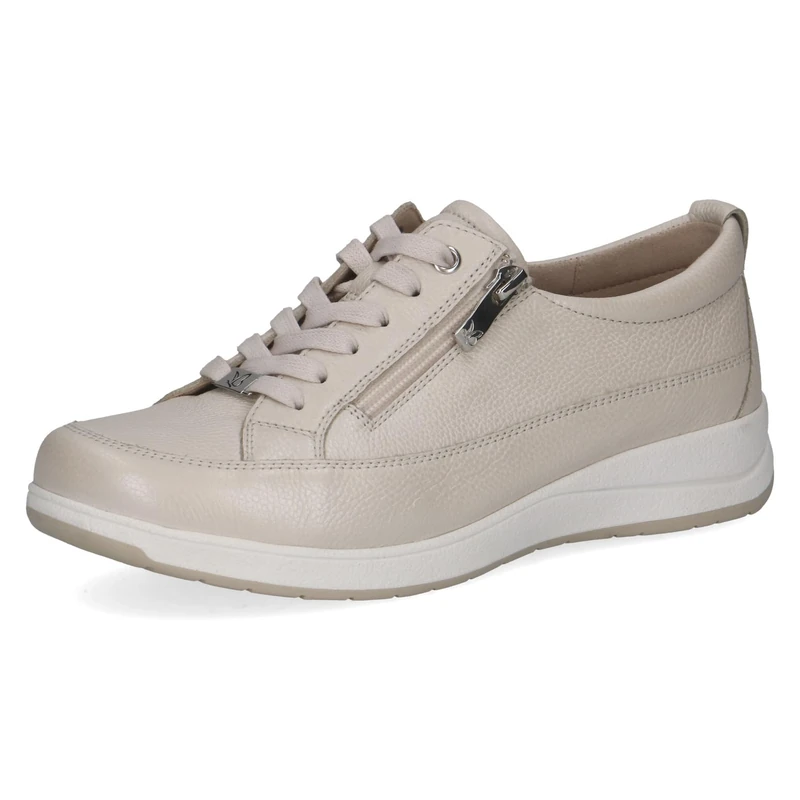 CAPRICE Women's Leather Oxford, White (Pearl Nappa), 6.5 UK