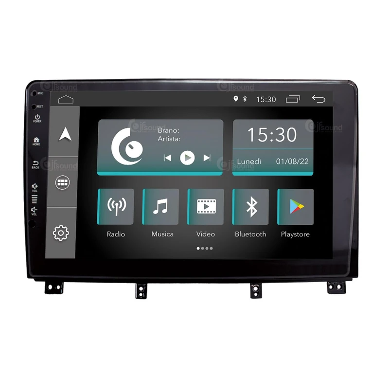 JF-039P8-X7C Android Car Radio Compatible with PEUGEOT 3008 1ª - 5008 1ª 2009-2016 | CarPlay and Android Auto | GPS | DAB+ | 9 Inch HD | Made in Italy