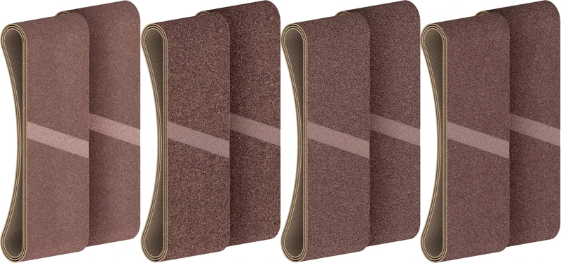 Bosch 20x PRO X440 Sanding Belt for Sanders (for Paint on Wood, Hardwood, Ø mm, Professional Accessory Belt Sander)