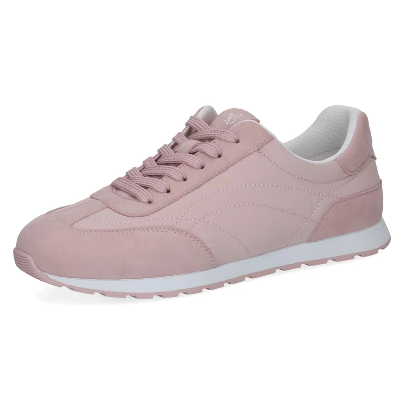 CAPRICE Women's Flat Sneakers, Pink (Rose Suede), 5 UK