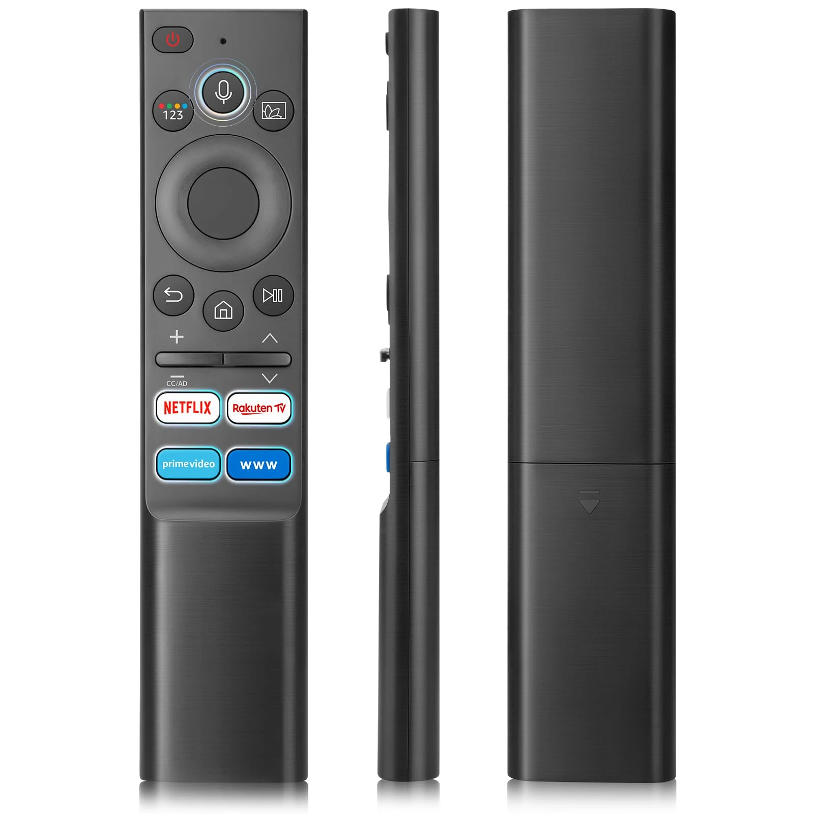 Voice Replacement for Samsung-Smart-TV-Remote, for Samsung Smart TVs with Voice Function with Shortcut Button