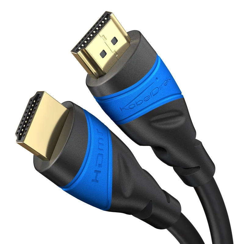 KabelDirekt – Active HDMI Cable, extra long – 25m – Active signal boosting for top signal quality over long distance (High Speed HDMI, 4K@60Hz)
