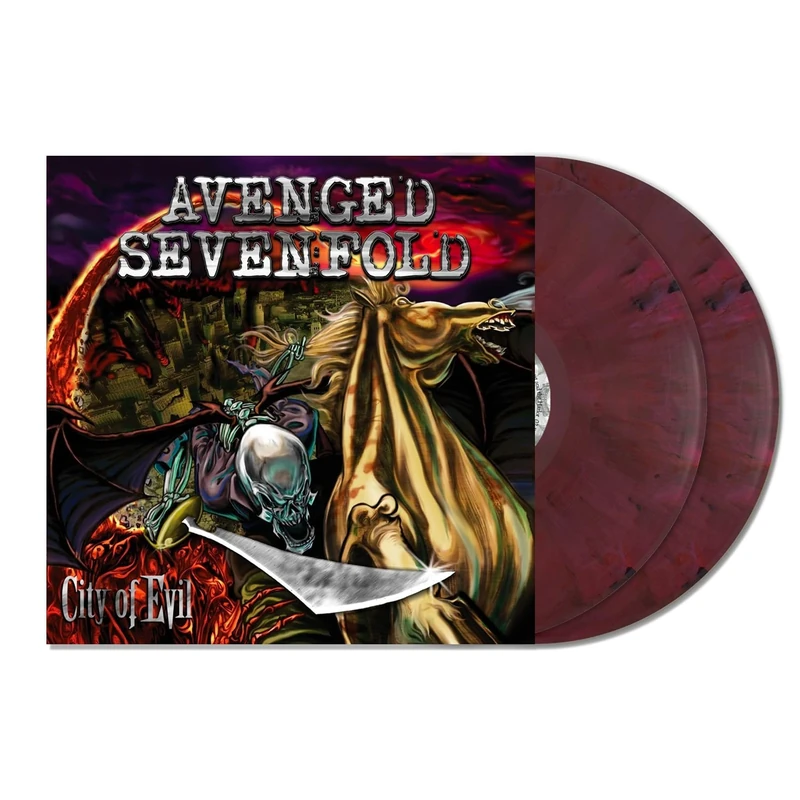 City of Evil (Red Velvet Blend) : 2LP [VINYL]