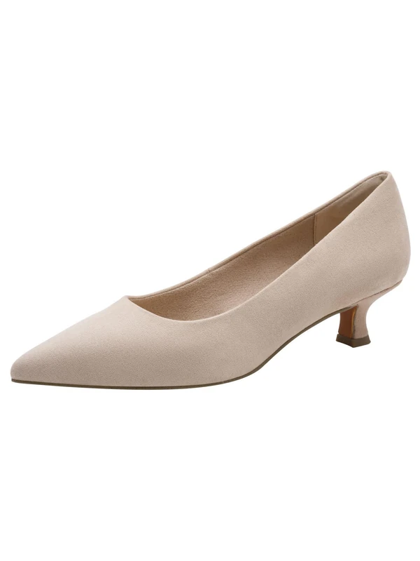 MARCO TOZZI Women Pumps Soft Feel Me Footbed Soft Lining Modern, Beige (Dune), 6 UK