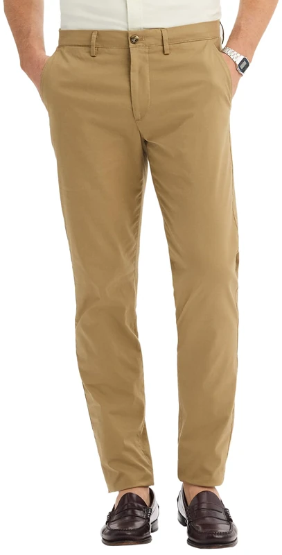 Dockers Men's Crafted Khaki Slim Tapered, New British Khaki, 31 34