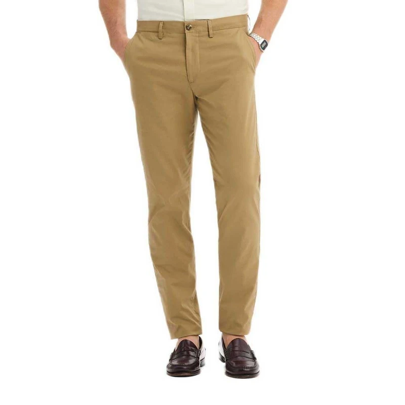 Dockers Crafted Khaki Slim Tapered Pants, Khaki New British, 34W x 30L Men's