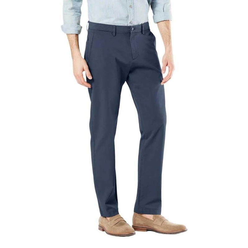 Dockers Men's Crafted Khaki Slim Tapered, Bering SEA, 31 30
