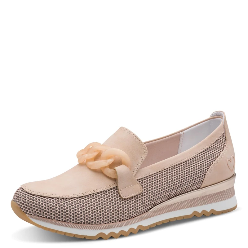 MARCO TOZZI Women's Sneaker soft Feel Me Removable Footbed soft lining Modern, pink (ROSE COMB), 6 UK