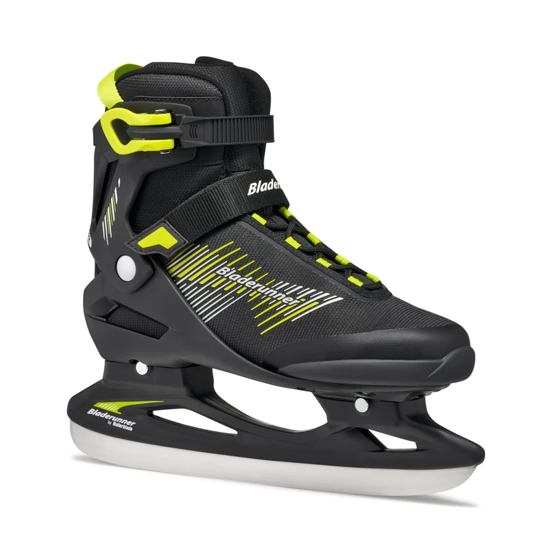 Bladerunner Igniter Ice Skates, Men, Black/Lime, 45.5