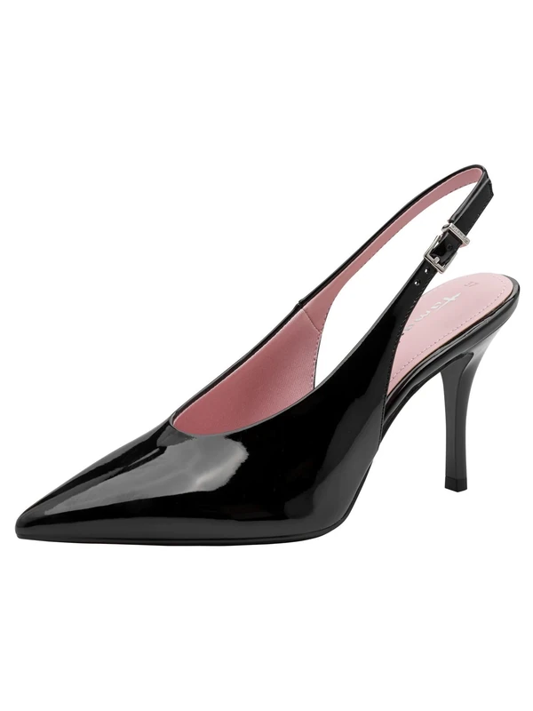 Tamaris Women's slingback pump with stiletto heel black 2.5 UK