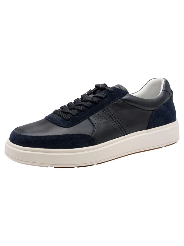Tamaris Men Sneaker Low Leather blue 7.5 UK