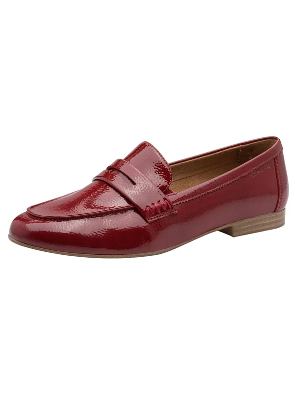 Tamaris Women's loafer flat red 7.5 UK