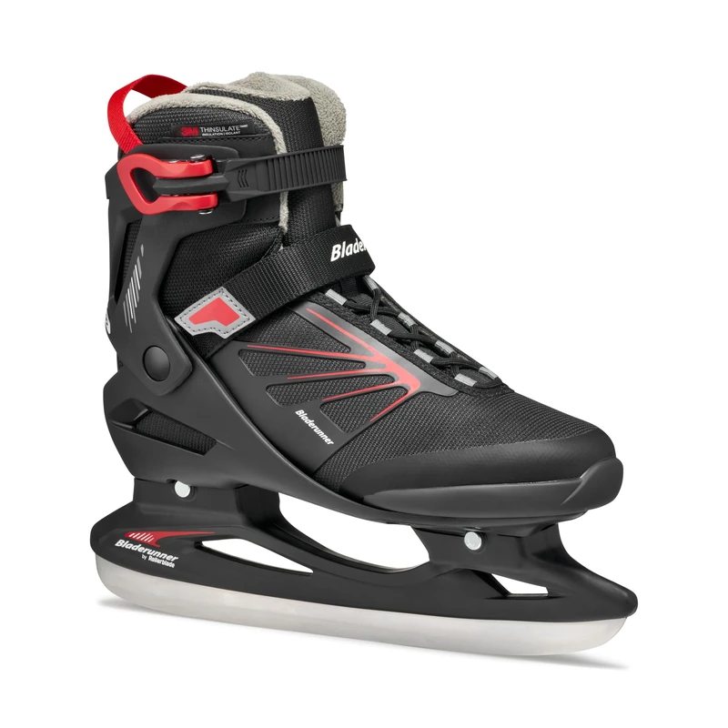 Bladerunner Igniter XT Ice Skates, Men, Black/Red, 46 EU