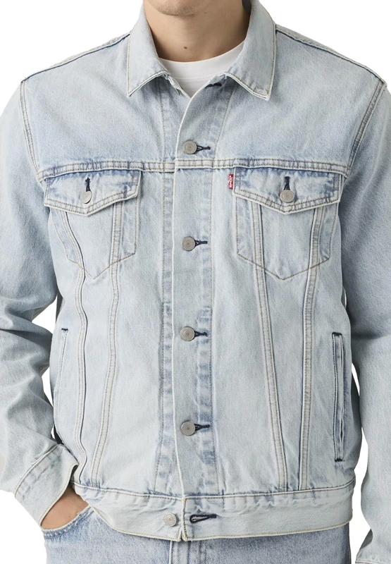 Levi's Herren Trucker Jacket Jeansjacke, Into The Light T, L