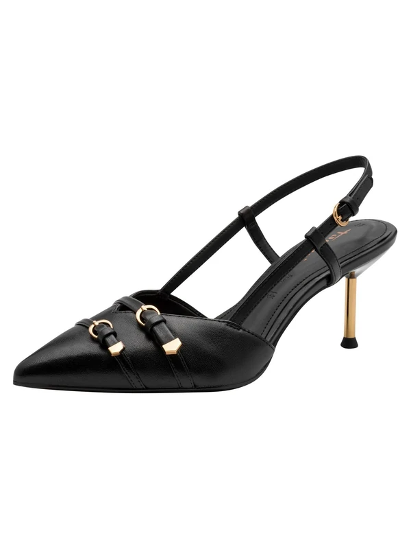 Tamaris Women's slingback pump with stiletto heel black 3.5 UK