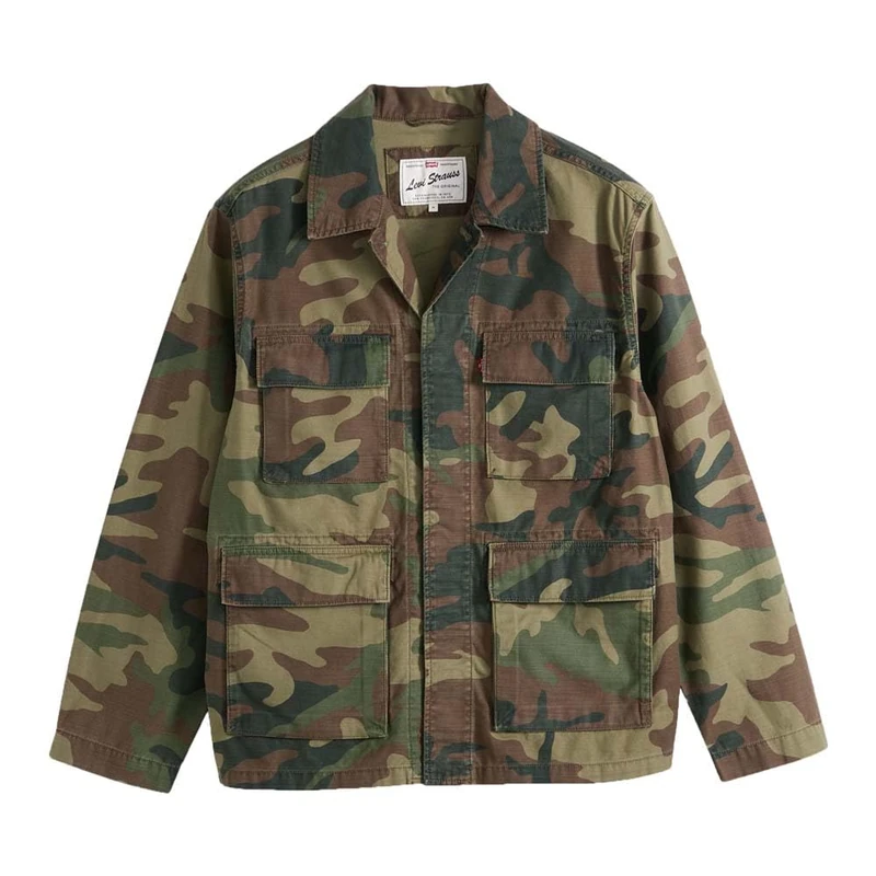 Levi's Frisko Jacket Phalarope Camo Print Demit