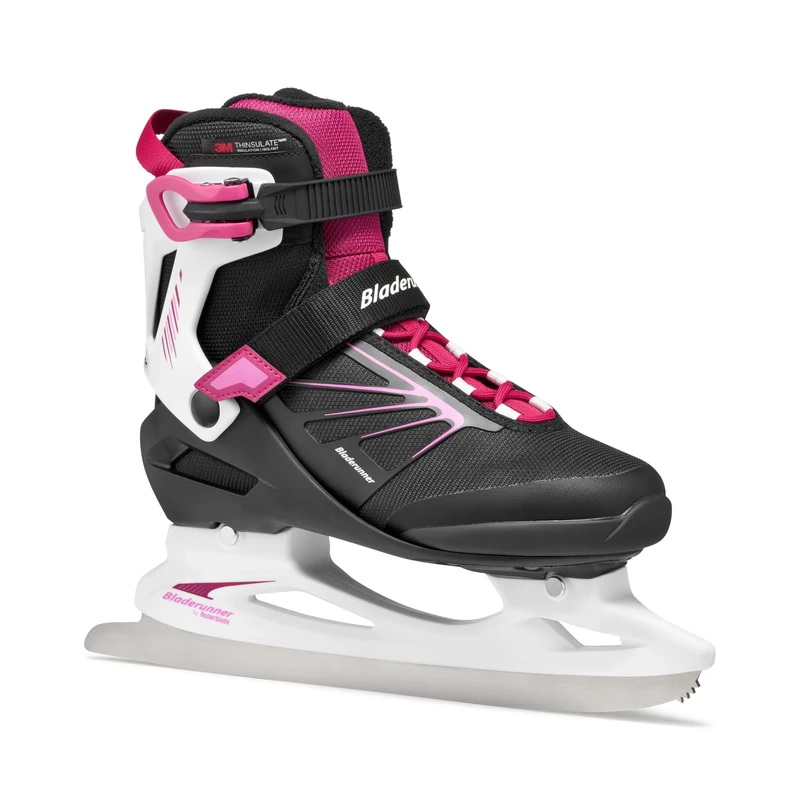Bladerunner Igniter XT Ice W Women's Ice Skates, Black/Fuchsia, 40.5