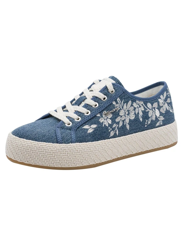 Tamaris Women Sneaker Low blue 5.5 UK