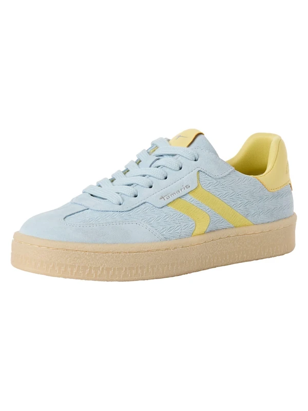 Tamaris Women Sneaker Low blue 8 UK