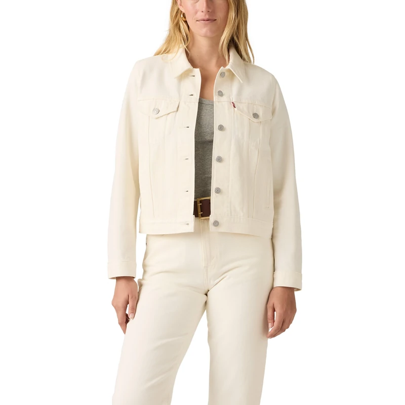 Levi's Damen Original Trucker Jeansjacke, Snowing In La, 42