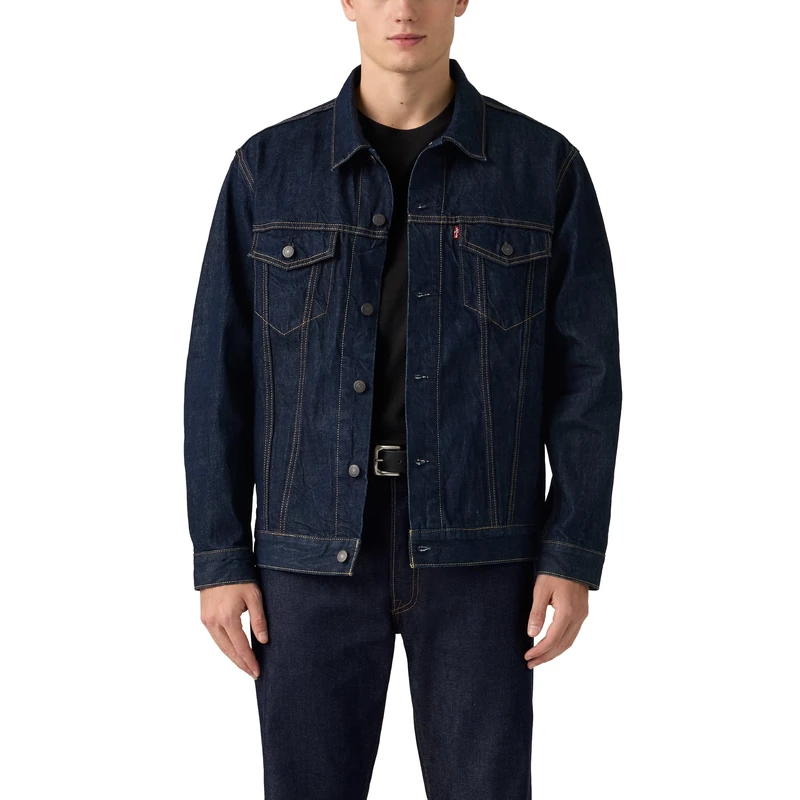 Levi's Herren Relaxed Fit Trucker Jeansjacke, Wash It Out Rinse T, S