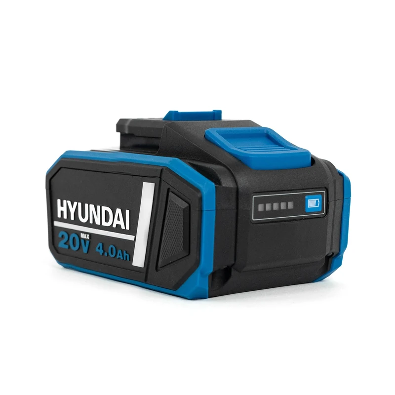 Hyundai 20V 4Ah Li-Ion Battery, 2nd Generation Power Tool Range, 120-Minute Charge Time