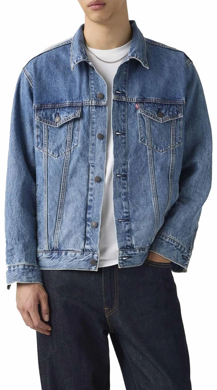 Levi's Herren Relaxed Fit Trucker Jeansjacke, Washed Away T, M