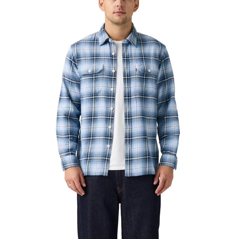 Levi's Jackson Worker Madhu Plaid Allure Plaid