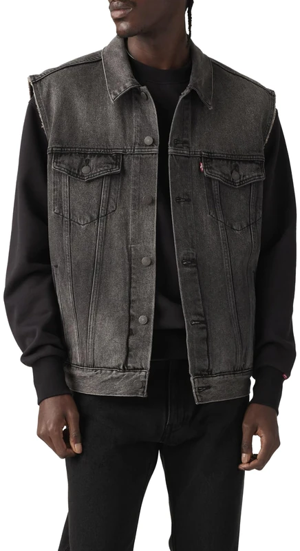 Levi's Relaxed Trucker Vest Night Owl Vest