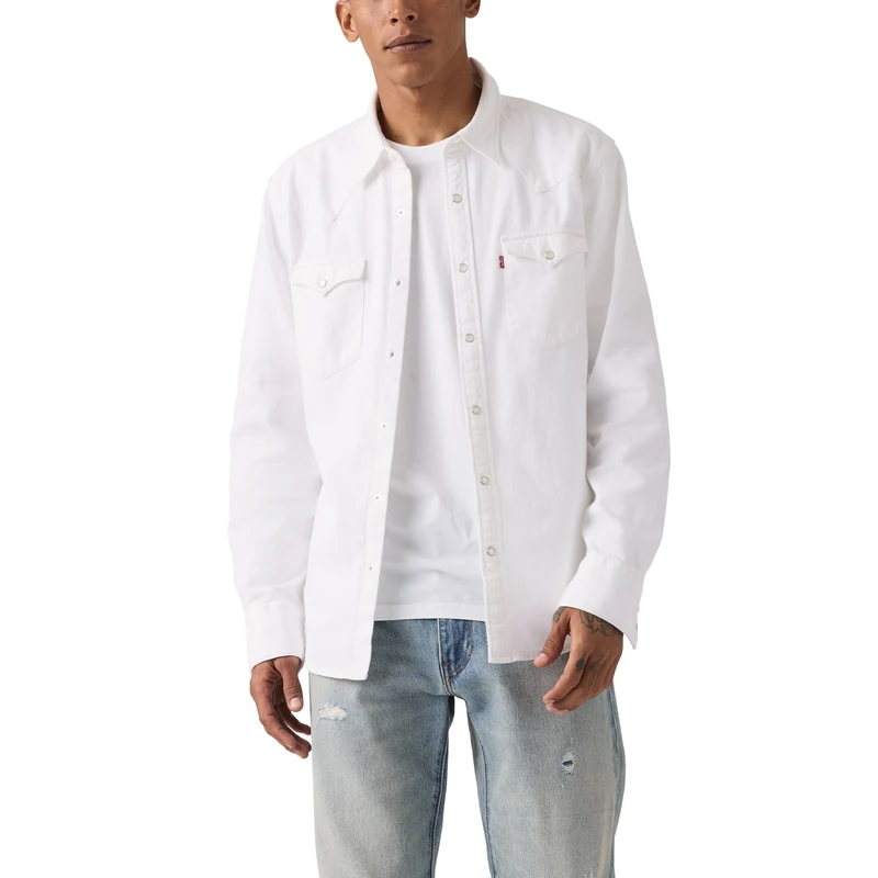Levi's Herren Barstow Western Standard Hemd mit Button-Down-Kragen, Cloudy Skys, XL